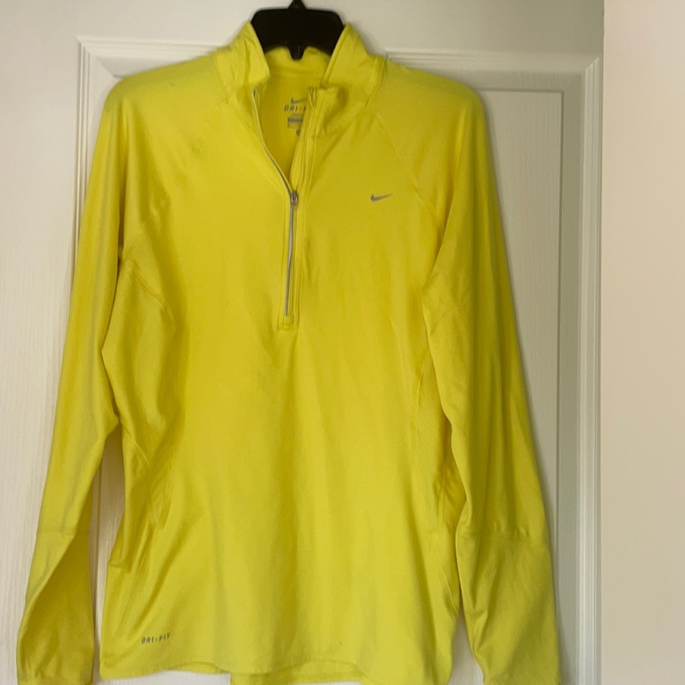 Nike Dry Fit Hi Liter Yellow XL Jacket